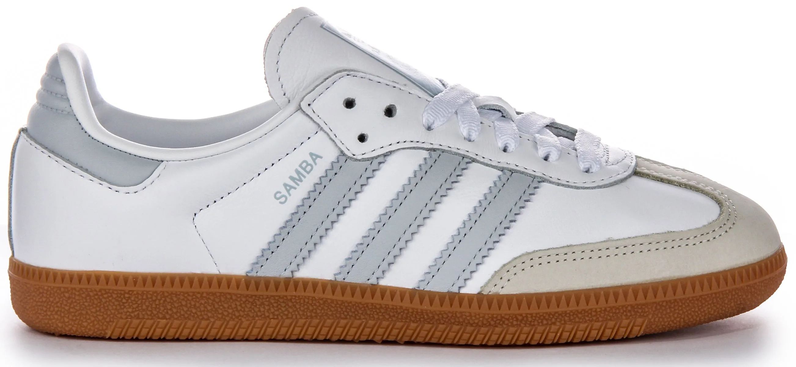 Adidas Samba OG In White Grey For Women