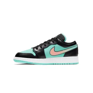 Air Jordan 1 Youth Low SE Shoes 'Tropical Twist/Black'