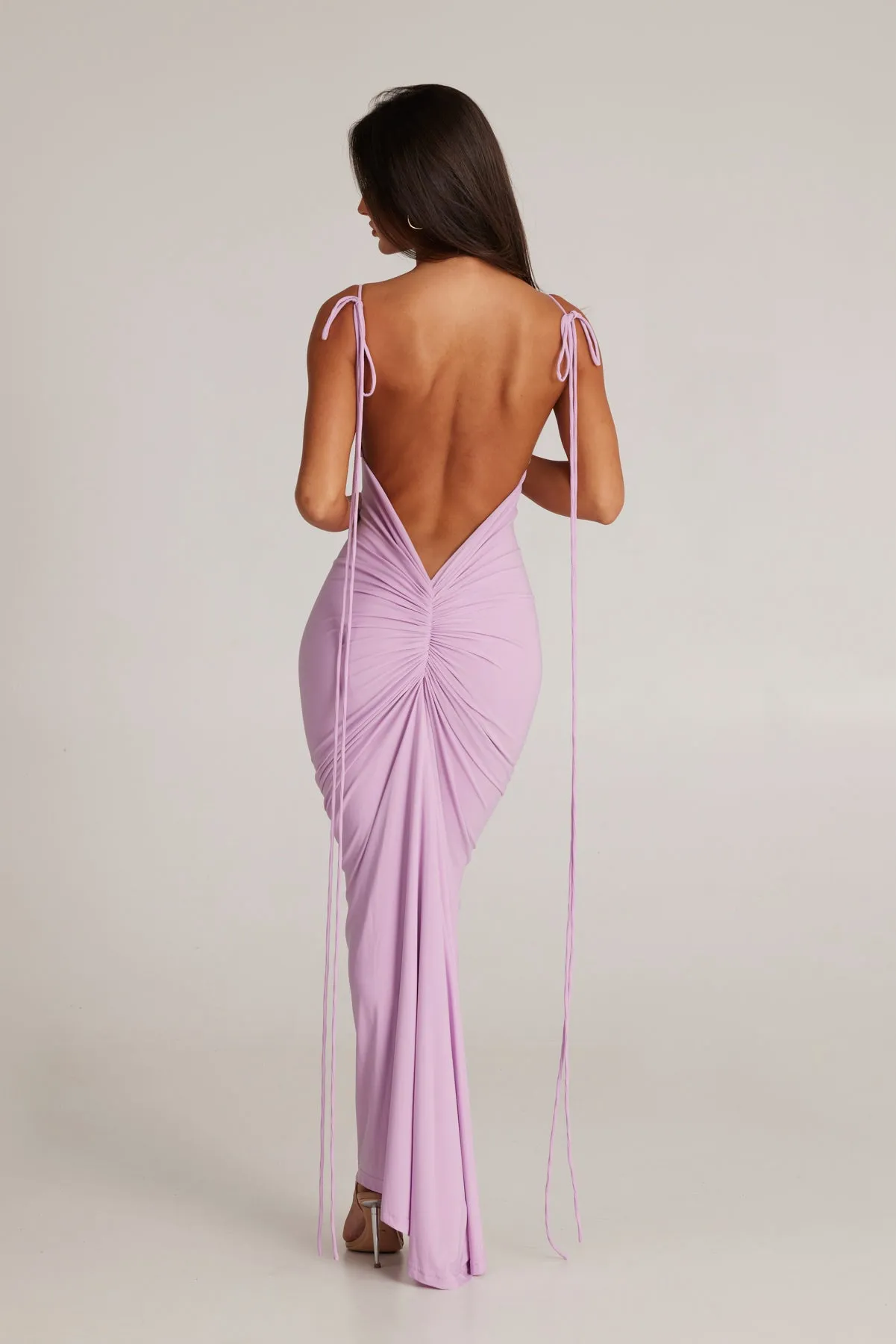 Alindra - Backless Maxi Dress