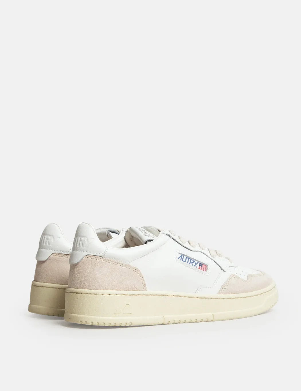 Autry Medalist LS33 Trainers (Leather/Suede) - White