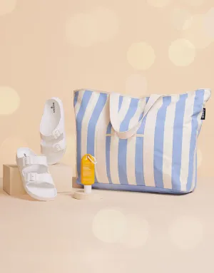 Beach Bundle - Powder Blue/White