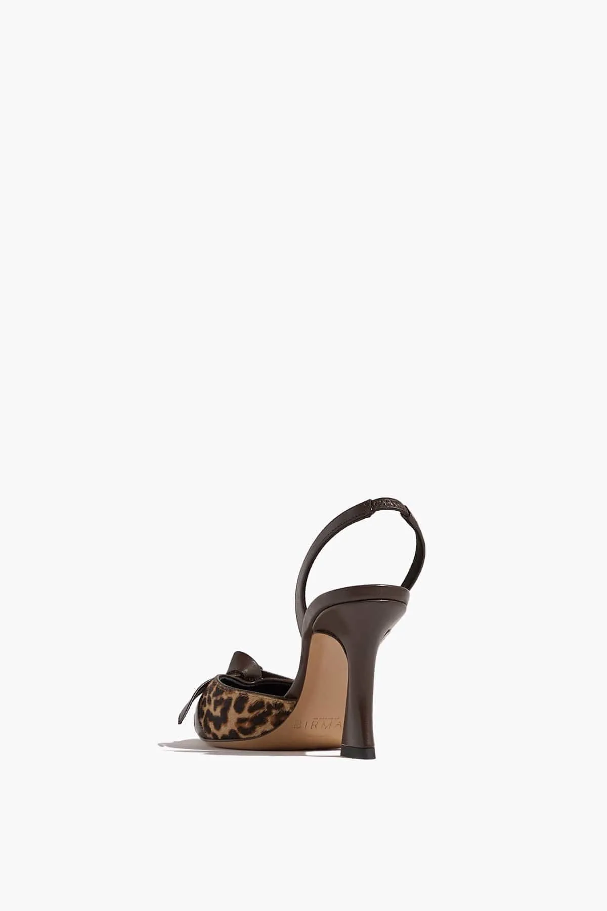 Clarita Bell Slingback in Light Beige/Testa Di Moro