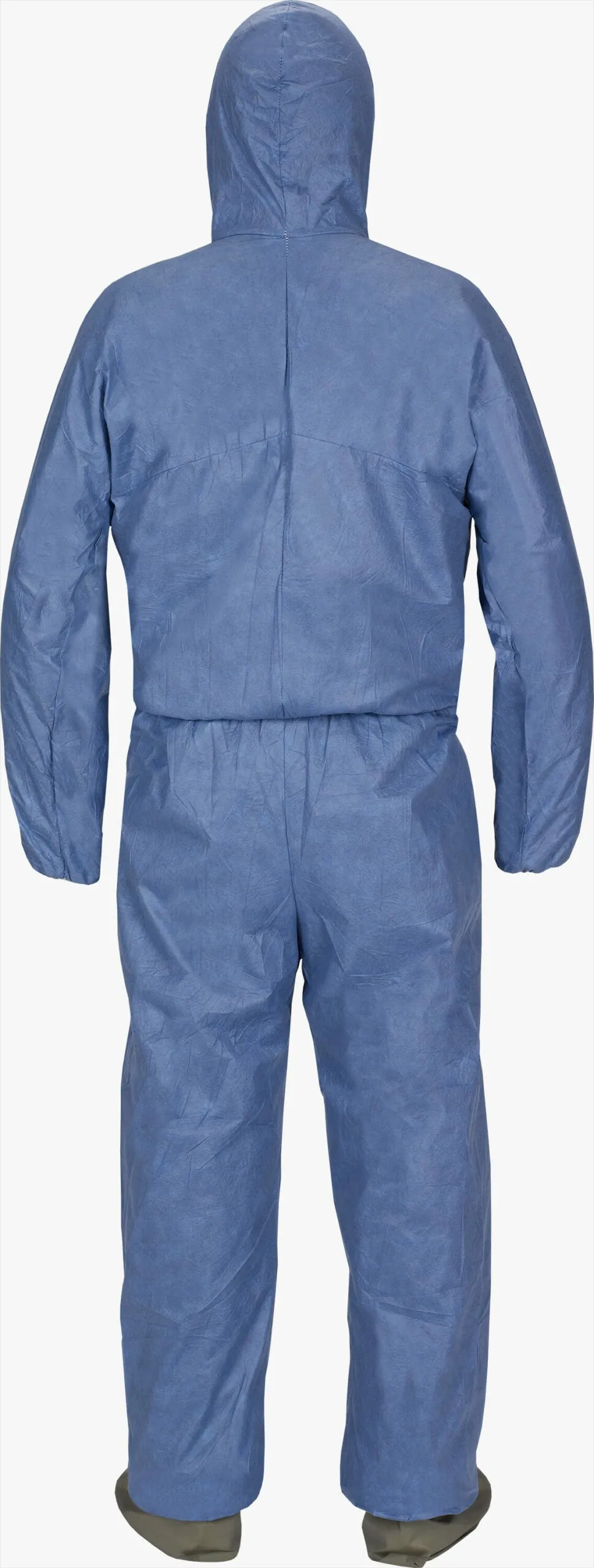 Coveralls - Lakeland MicroMax® VP Coverall – Hood, Attached Boots with Elastic Wrist, MVP414