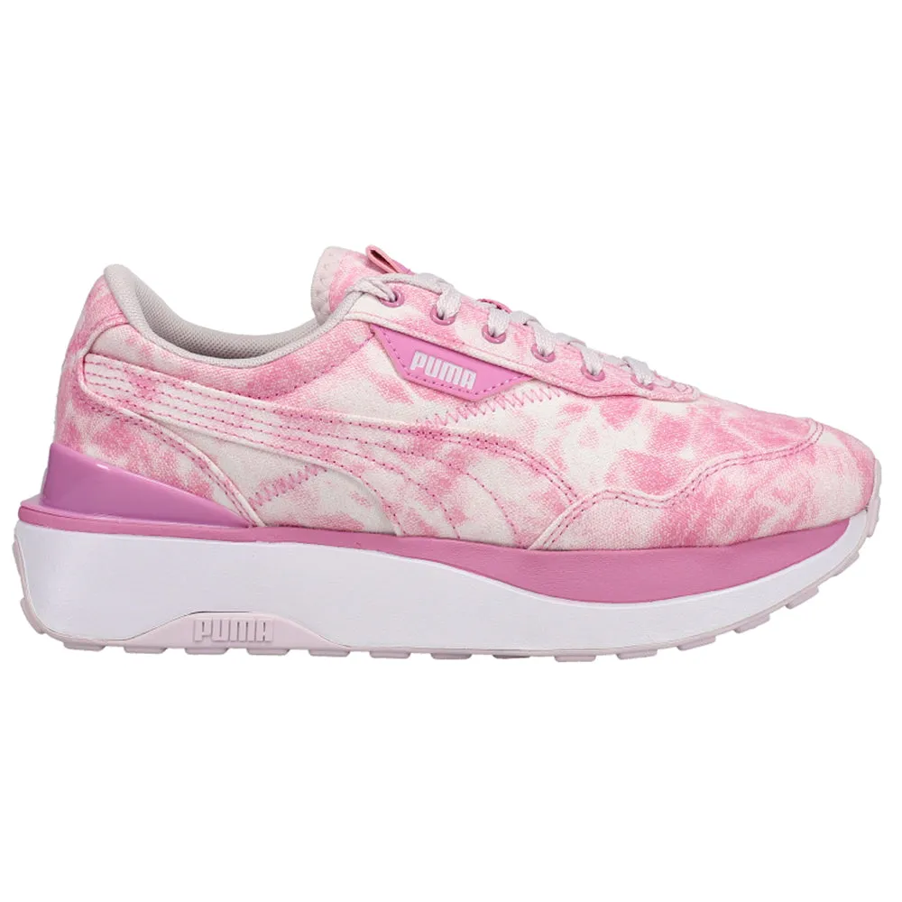 Cruise Rider Tie Dye Platform Lace Up Sneakers