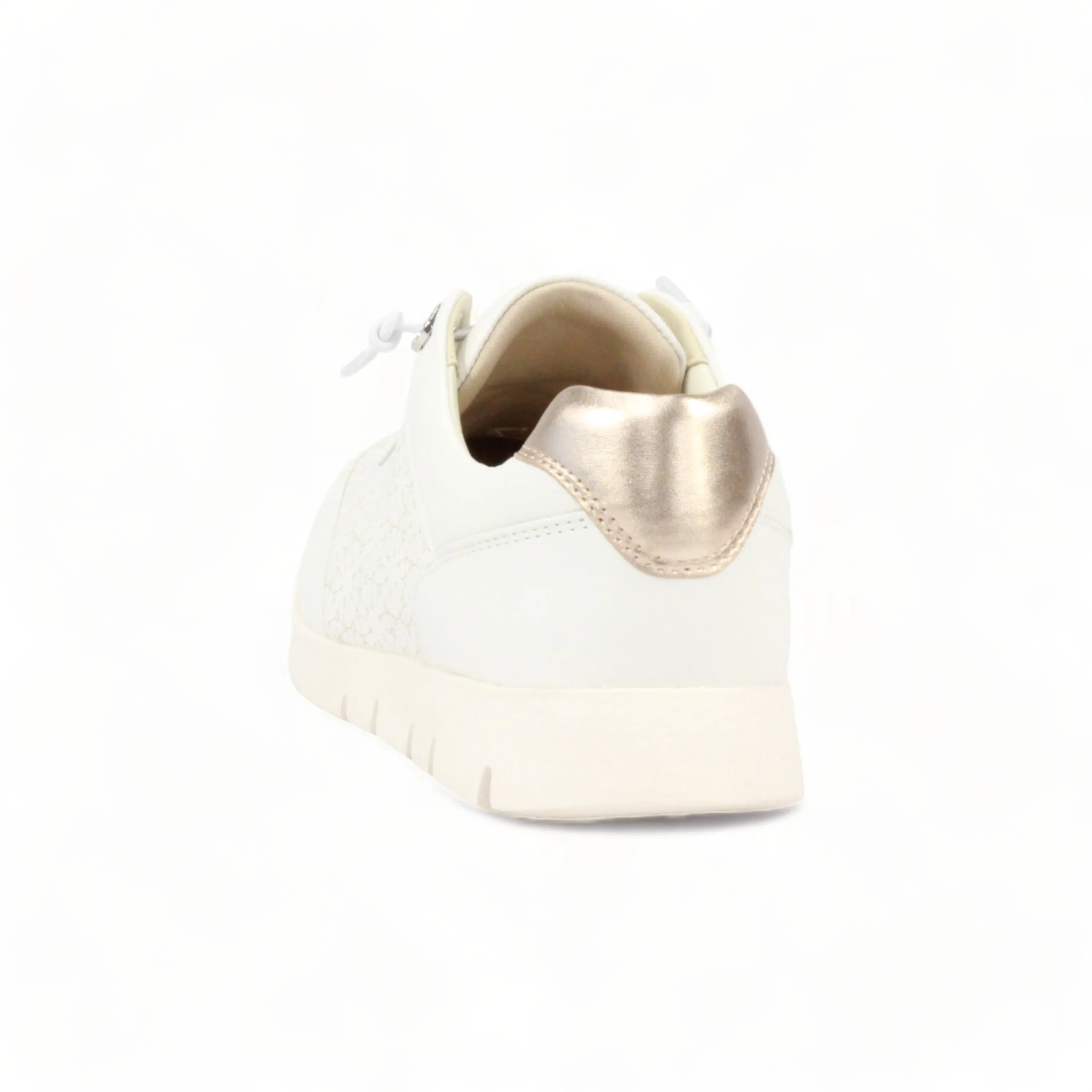 Cute sheep leather sneakers with laser-cut work and Swarovski decorations  #FJ126