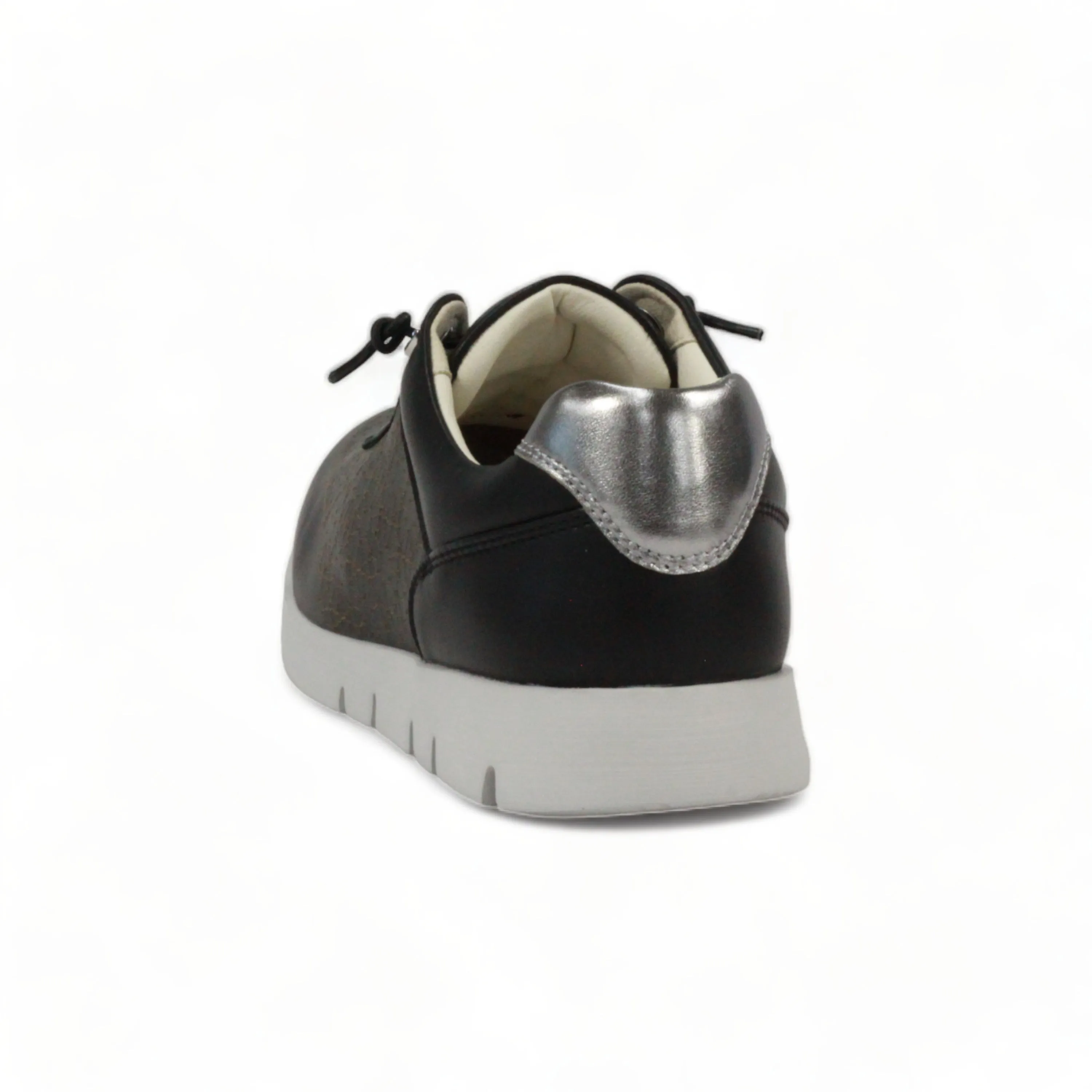 Cute sheep leather sneakers with laser-cut work and Swarovski decorations  #FJ126