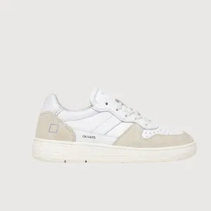 DATE Court 2.0 Vintage Calf White-Beige Trainers