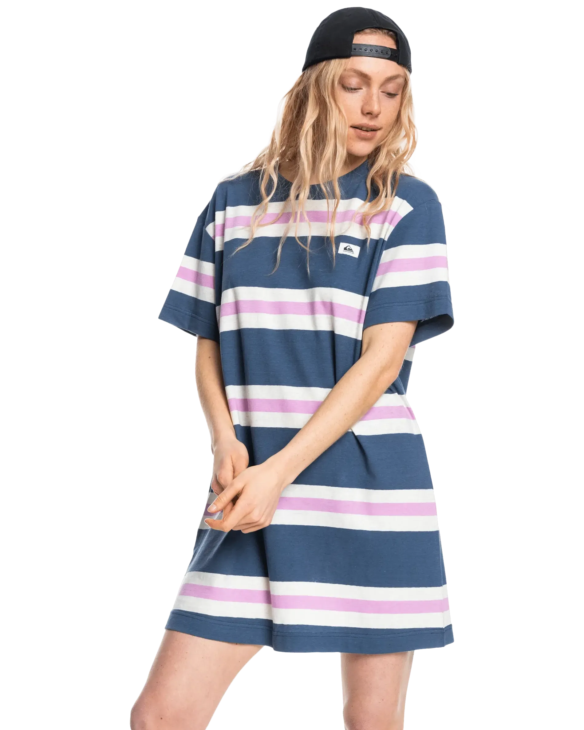 Everyday Tee Dress in Vintage Indigo