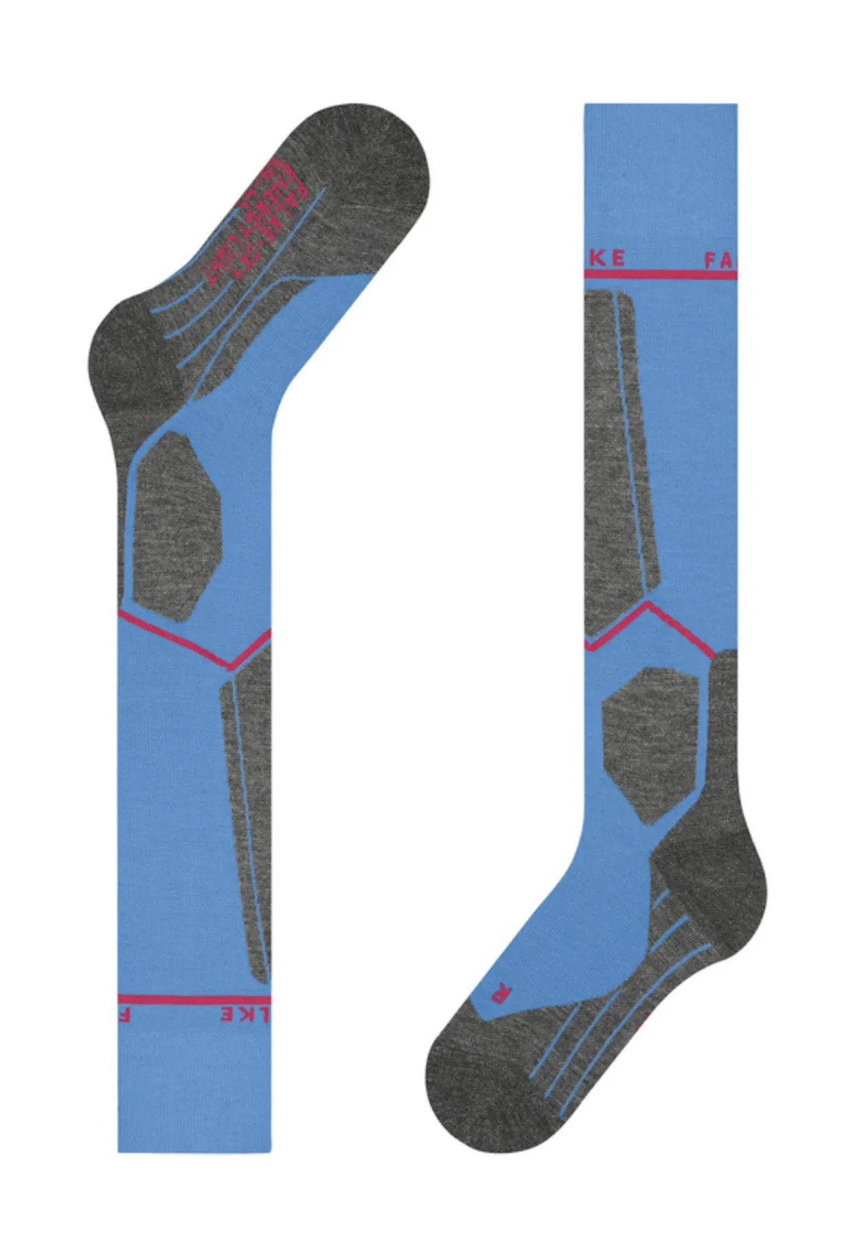 Falke SK4 Advanced Light Compression Ladies Ski Socks in Blue