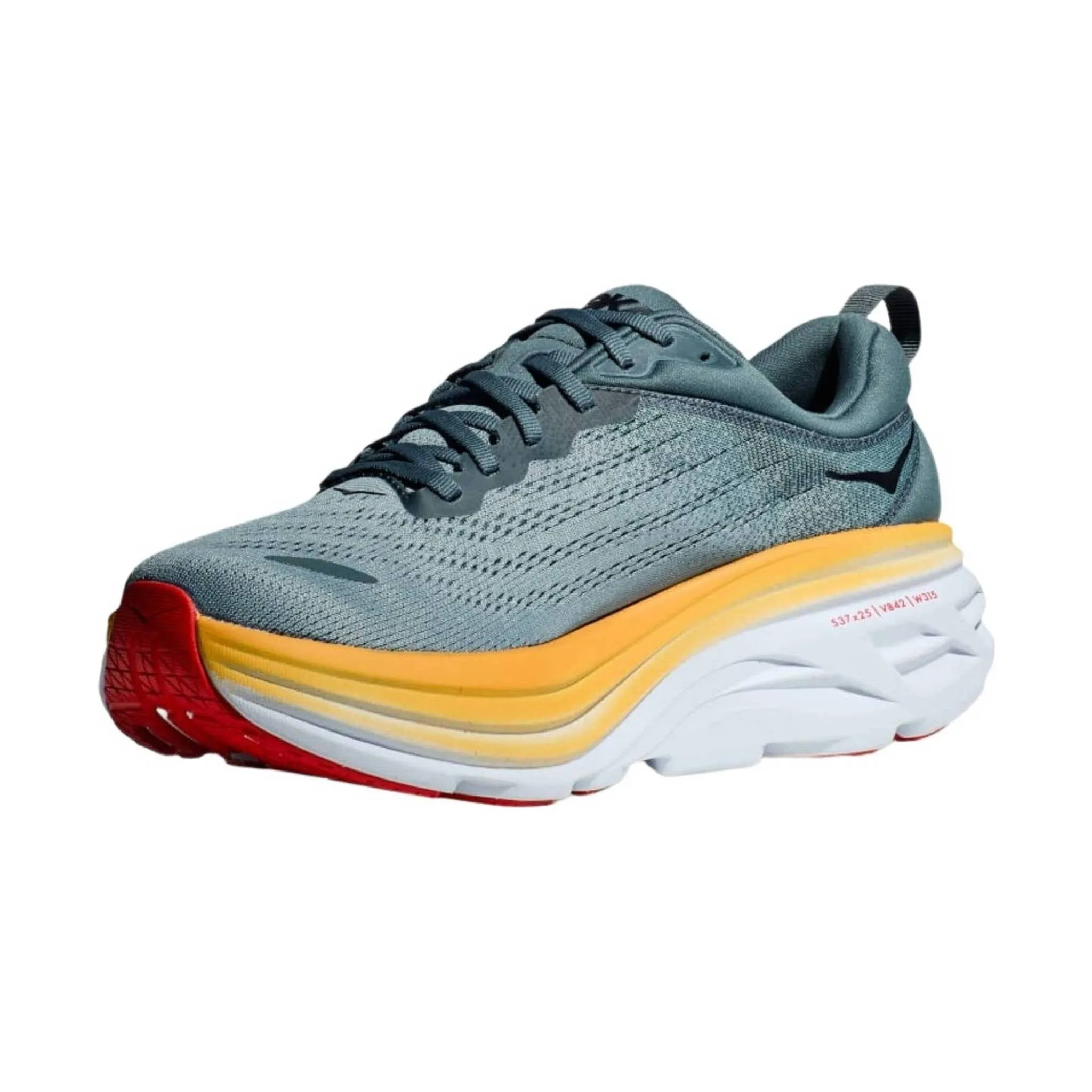 HOKA Men's Bondi 8 - Goblin Blue/Mountain Spring