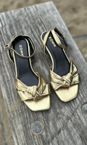 Hoss Belle Gold Sandals