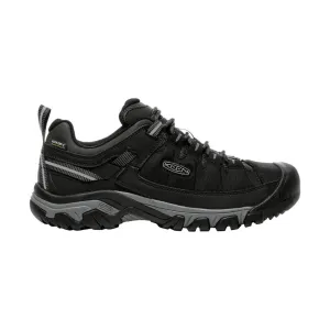 KEEN Men's Targhee EXP Waterproof - Black/Steel Grey