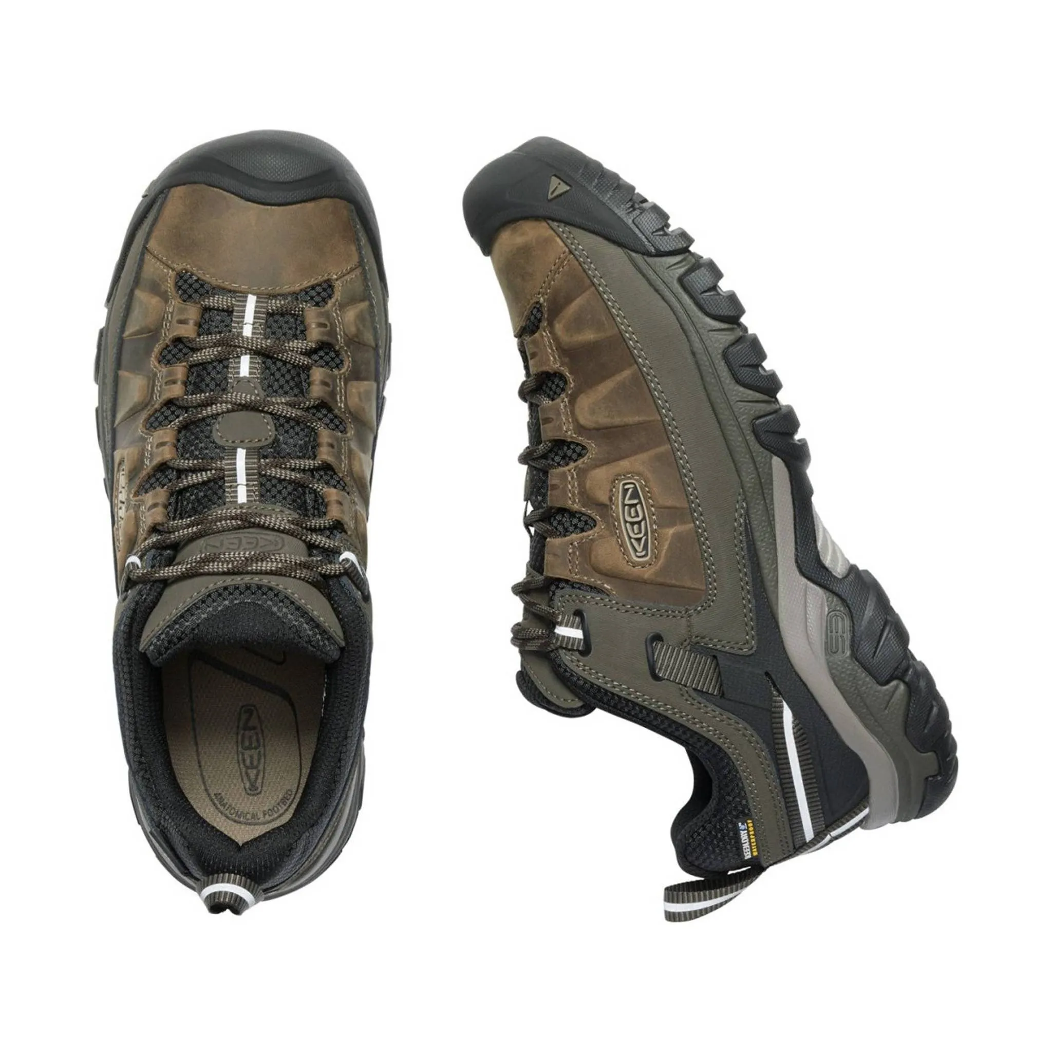 KEEN Men's Targhee III Waterproof - Bungee Cord/ Black - ONLINE STORE CREDIT/EXCHANGE ONLY