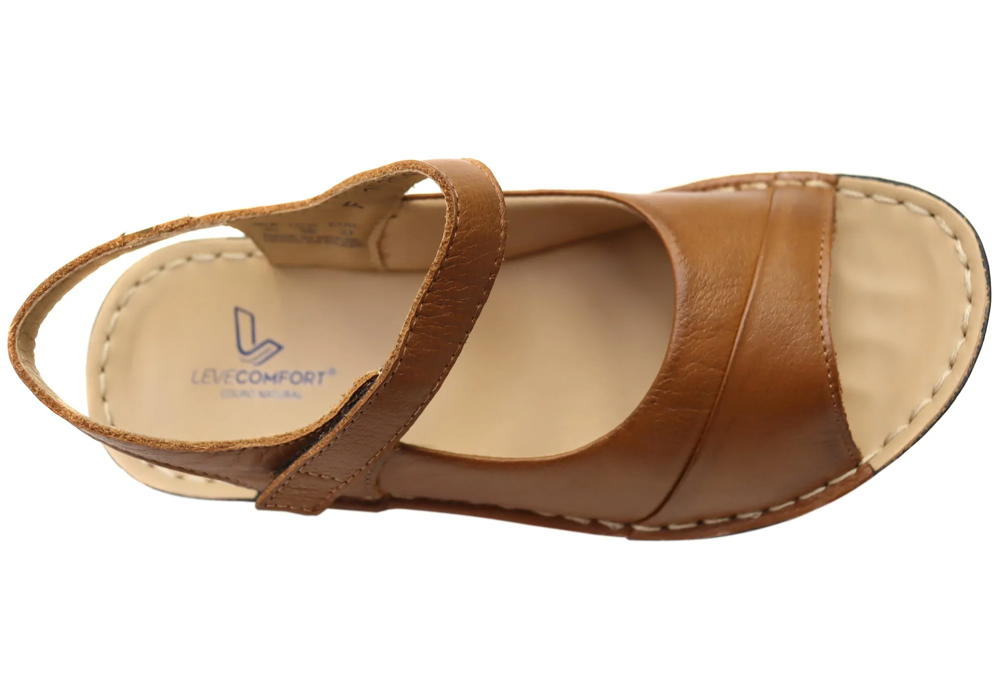 Levecomfort Lelia Womens Brazilian Comfortable Leather Sandals