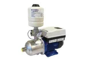 Lowara 5HME04S 0.75kW Variable Speed Smart Pressure Pump with 8L Pressure Tank (Max 170LPM/420kPa)