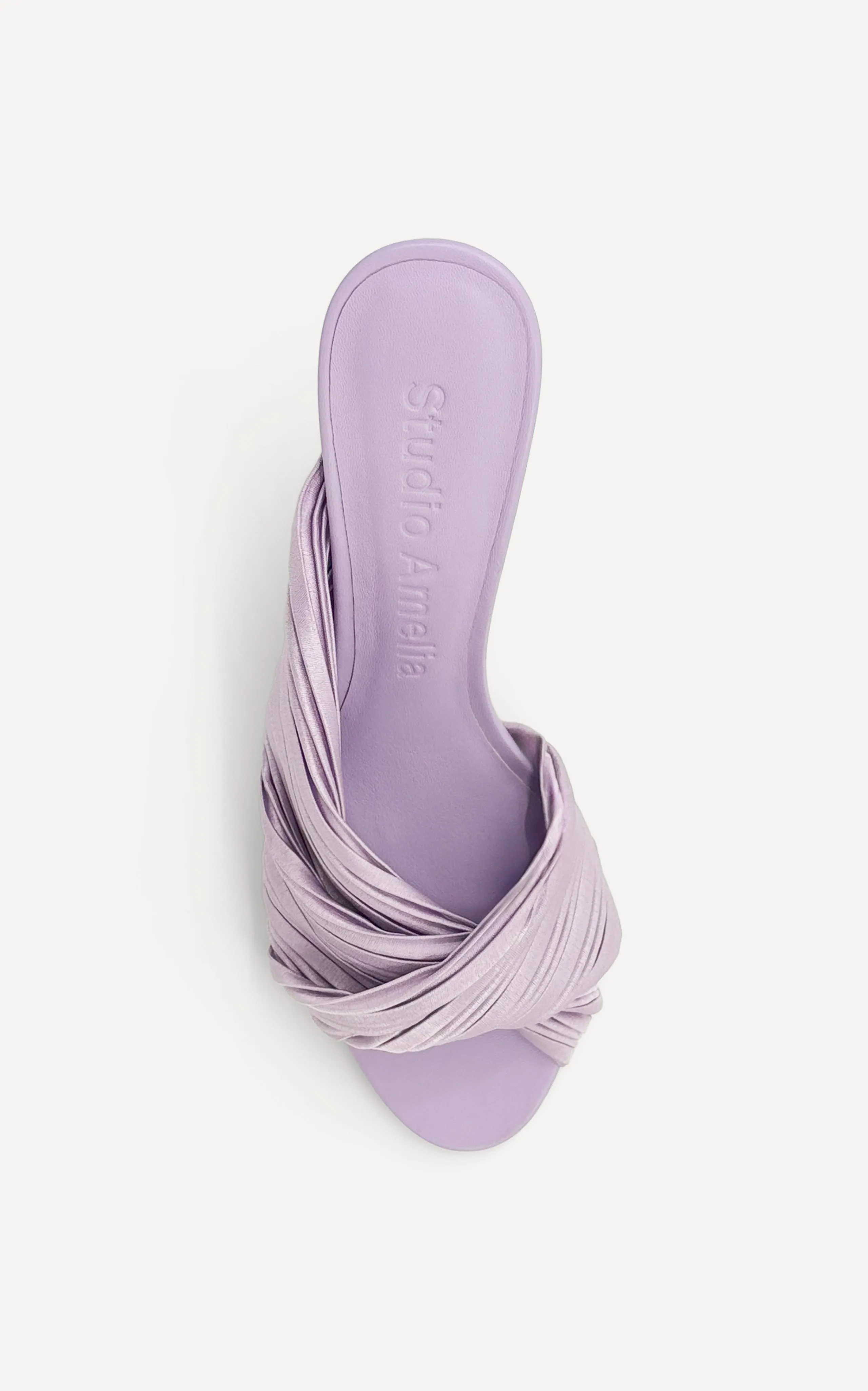 Maya Wrap 70 Heel | Lilac