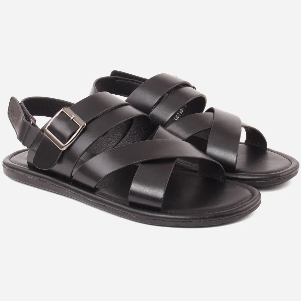 Men "ALBERT" Rubber Sole Comfortable Sandals