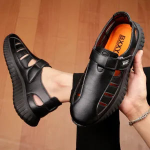 Men's Latest PU Upper Casual Roman Sandals