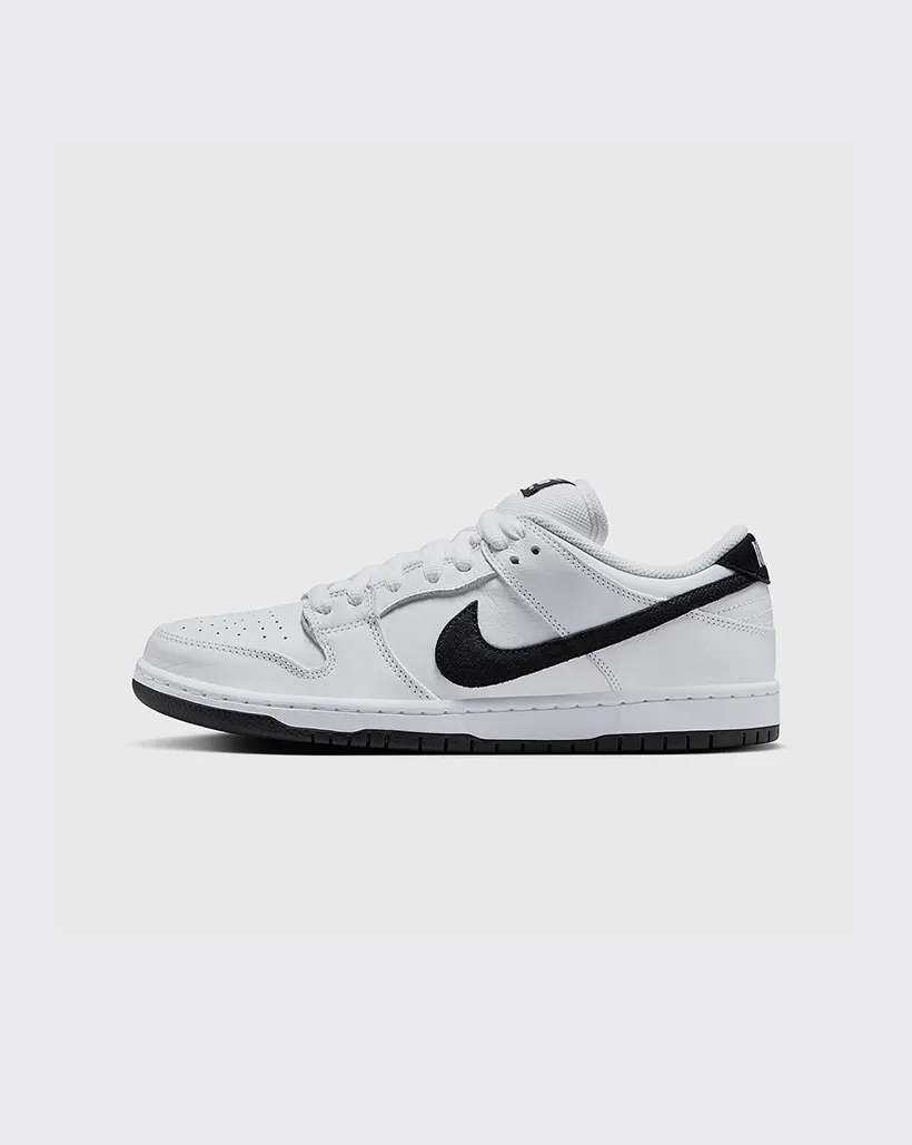 Nike SB Dunk Low Pro Shoe - White/Black/White