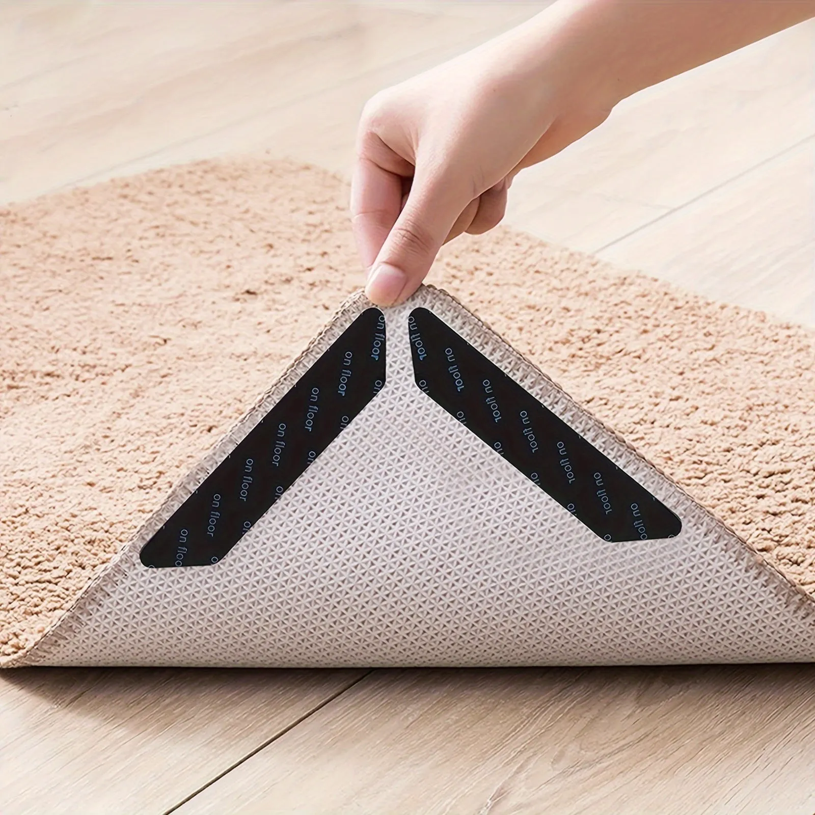 Nonslip Carpet Stickers Stop Rugs from Sliding