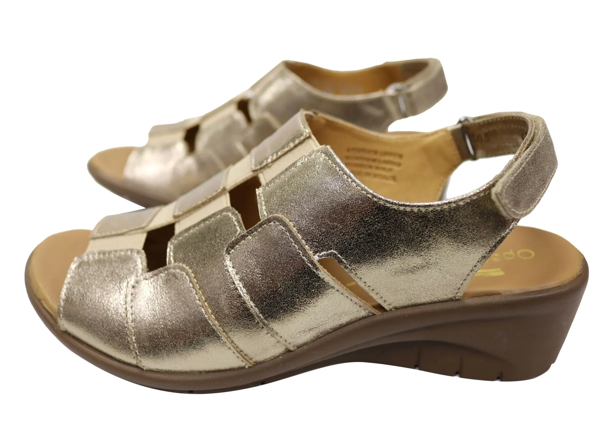 Opananken Hillary Womens Comfortable Brazilian Leather Sandals