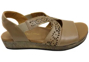 Opananken Rachael Womens Comfortable Brazilian Leather Sandals