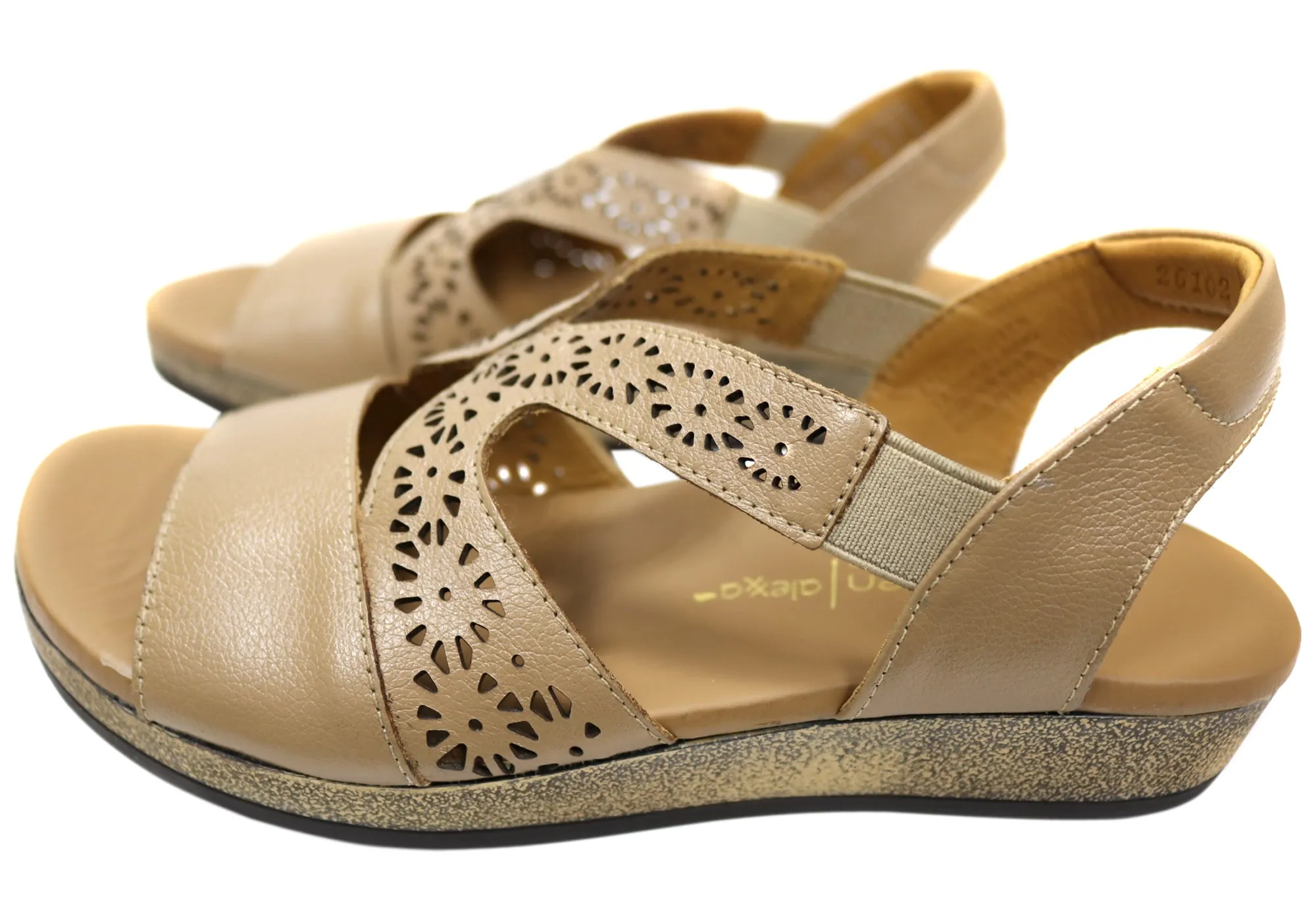 Opananken Rachael Womens Comfortable Brazilian Leather Sandals