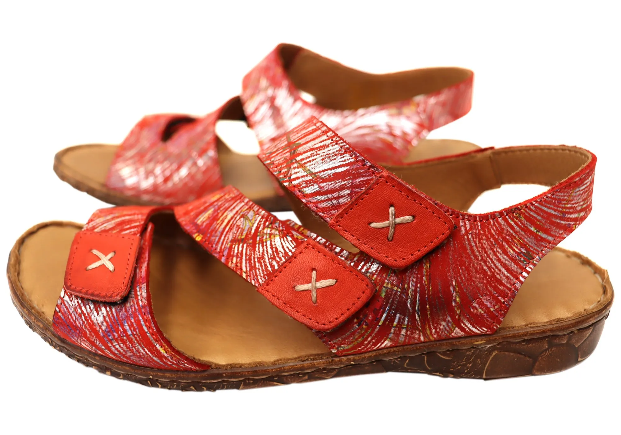 Orizonte Dakoti Womens Comfortable European Leather Sandals