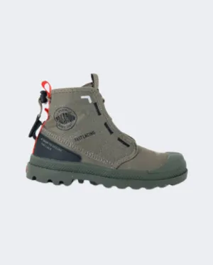 Palladium Pampa Travel Kids Lifestyle Boots Dusky Green 57237-308