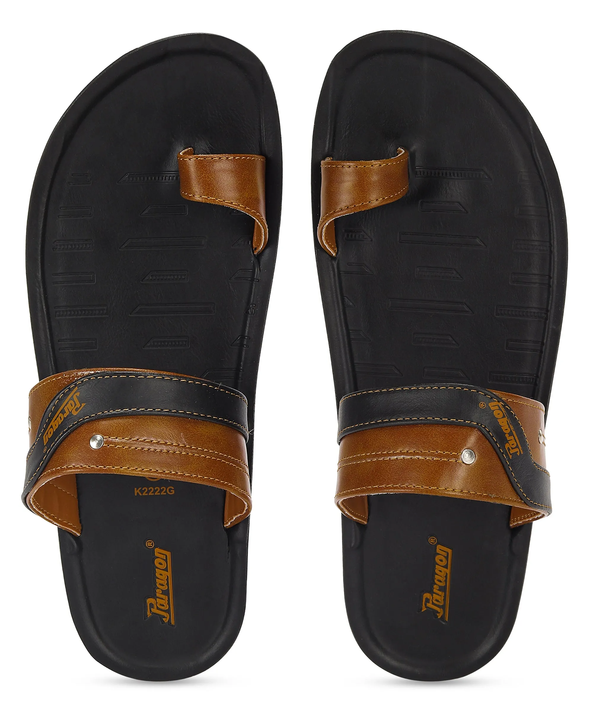 Paragon PUK2222G Men Stylish Sandals | Comfortable Sandals for Daily Outdoor Use | Casual Formal Sandals with Cushioned Soles