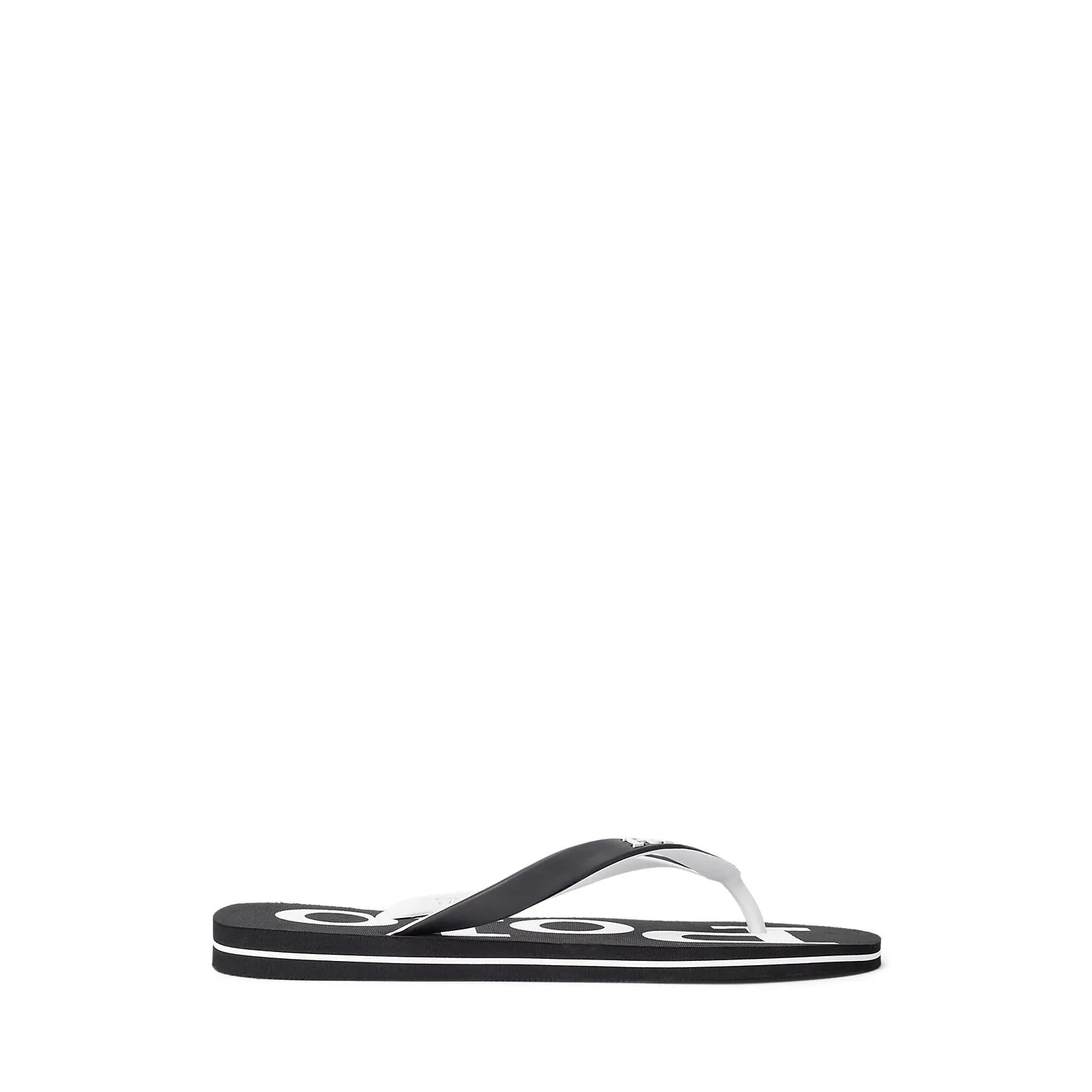 Polo Ralph Lauren - Bolt Flip Flops/Thongs - Black & White