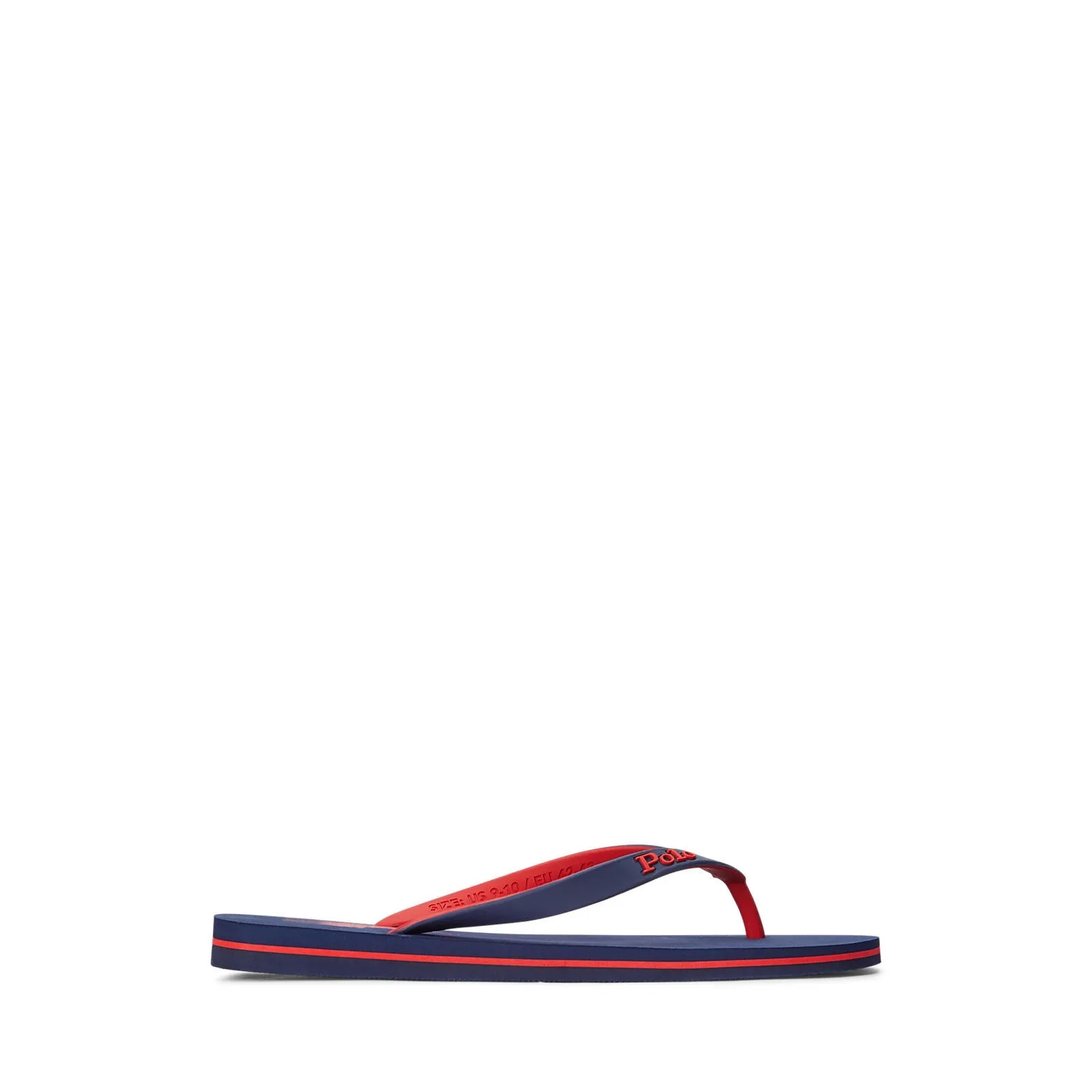 Polo Ralph Lauren - Bolt Flip Flops/Thongs - Navy and Red