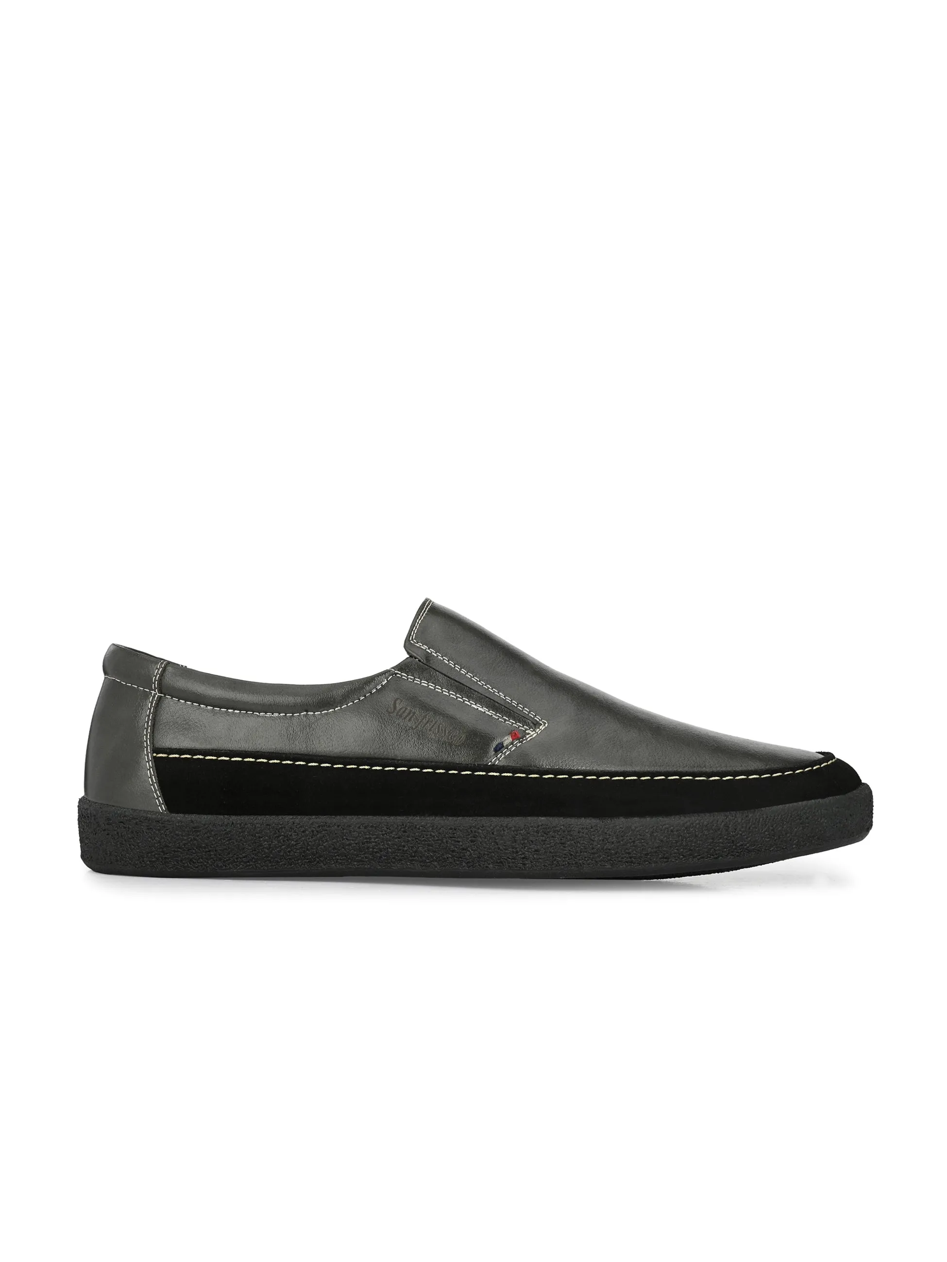 Randall Black Slip-On Sneakers