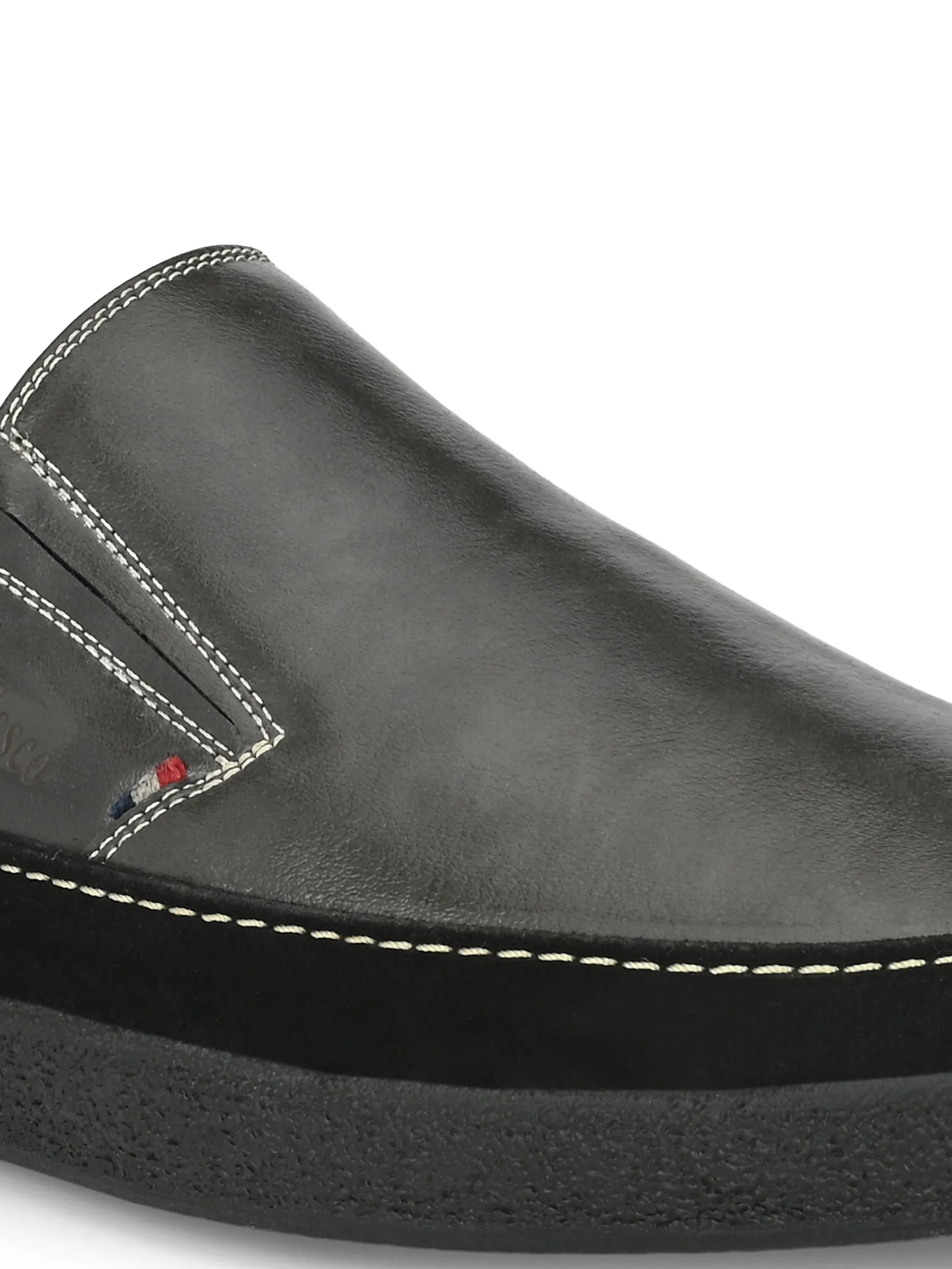 Randall Black Slip-On Sneakers