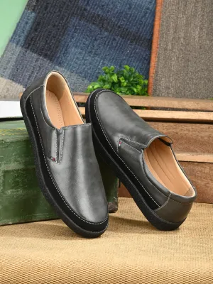 Randall Black Slip-On Sneakers