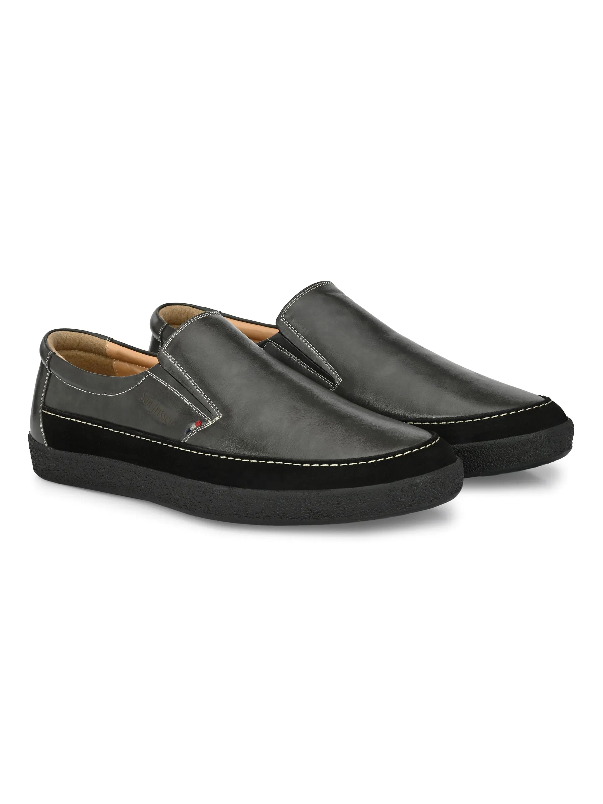 Randall Black Slip-On Sneakers