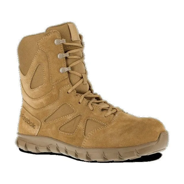 Reebok Men’s 8” Side-Zip Coyote Tactical Composite Toe Boot RB8809