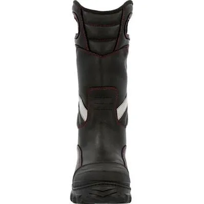 Rocky Men's Code Red Structure 14" WP NFPA Comp Toe Fire Boot -Black- RKD0087