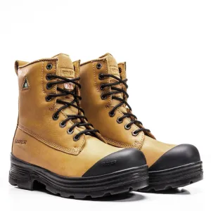 Royer Men's 2-Density Wheat 8" Work Boot 5012DD