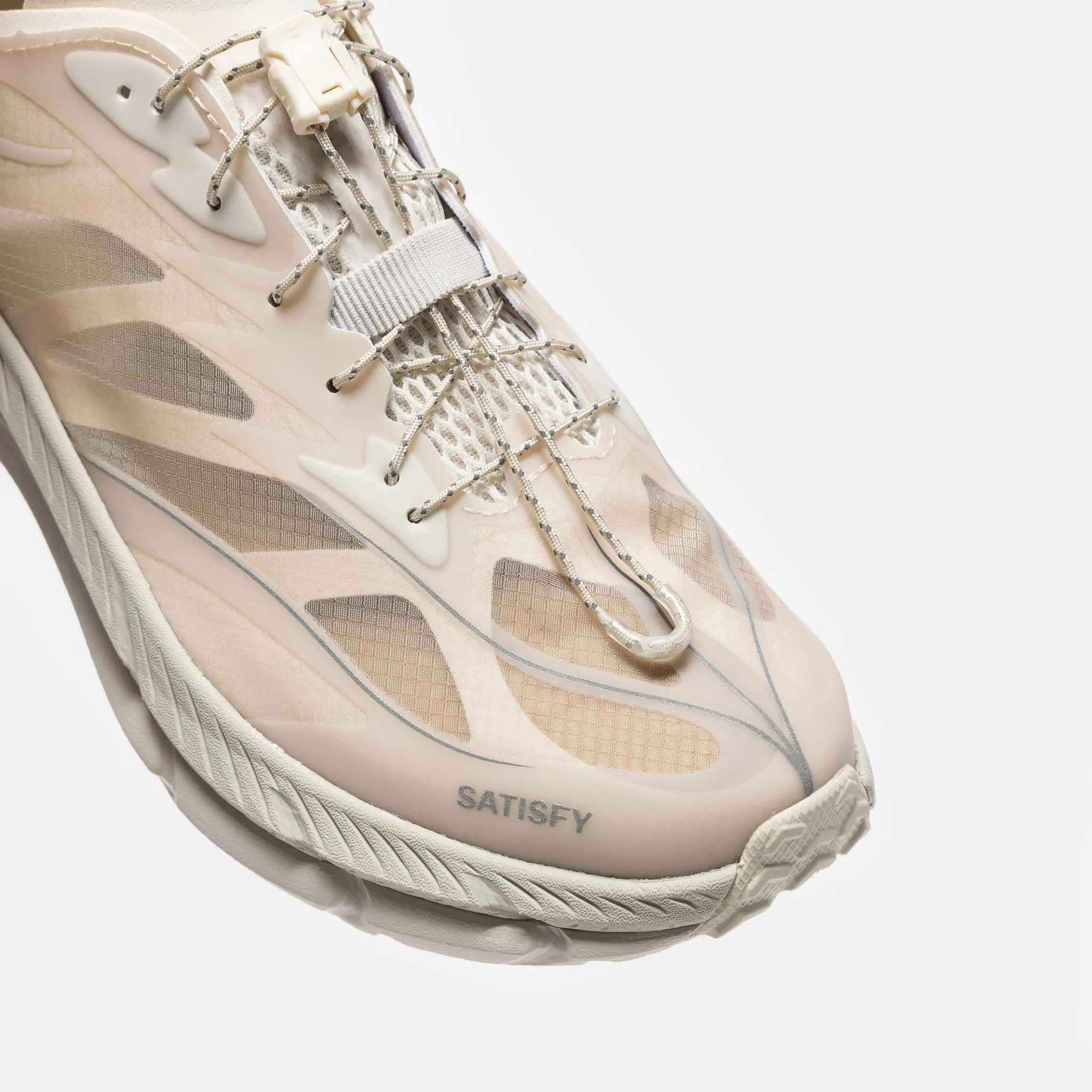 Satisfy Running Mafate Trail Sneaker in Bone