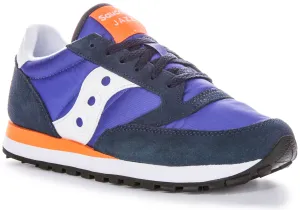 Saucony Jazz Original In Navy Orange For Men