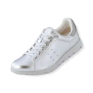 Sheepskin basic light-weight lace-up sneakers  #FJ071