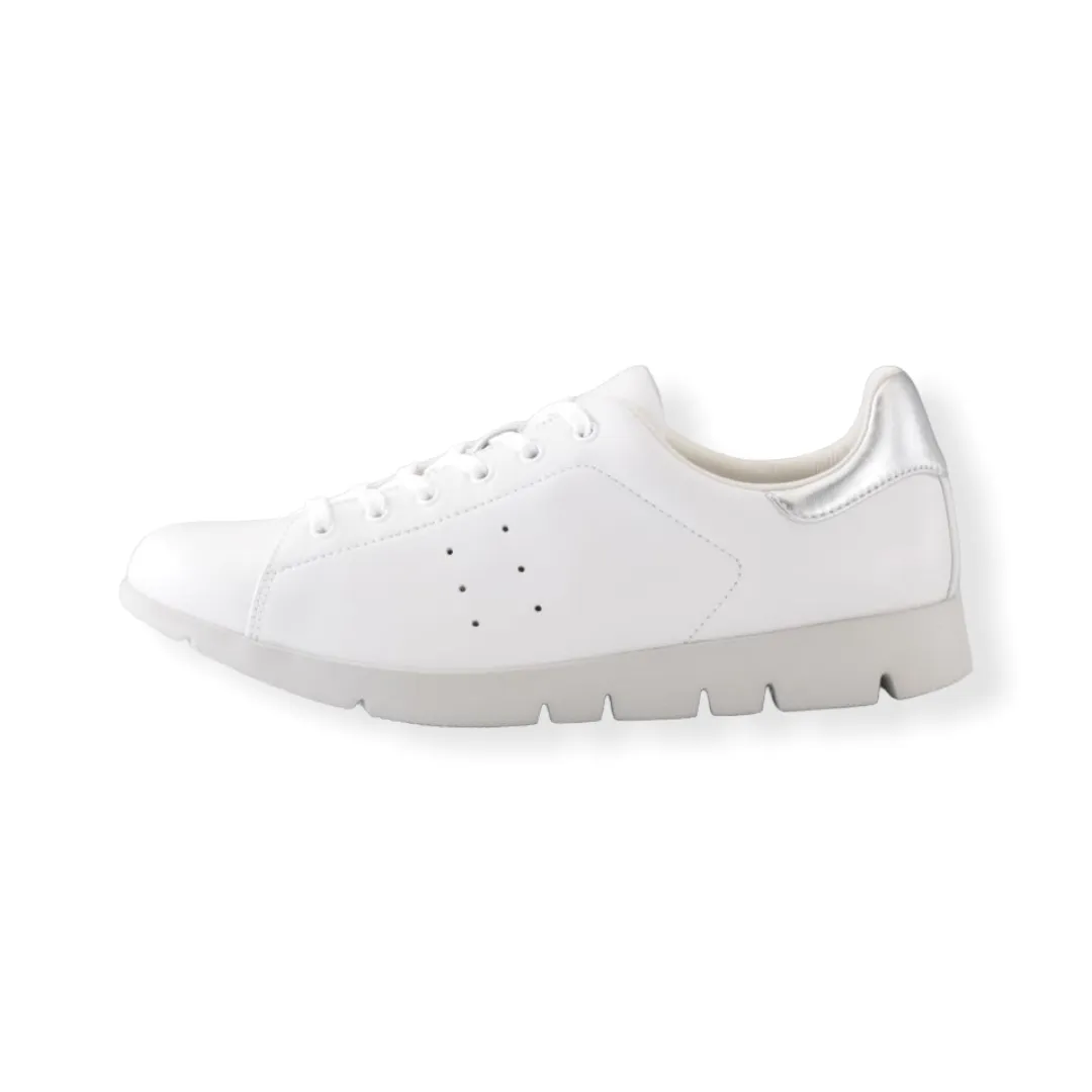 Sheepskin basic light-weight lace-up sneakers  #FJ071