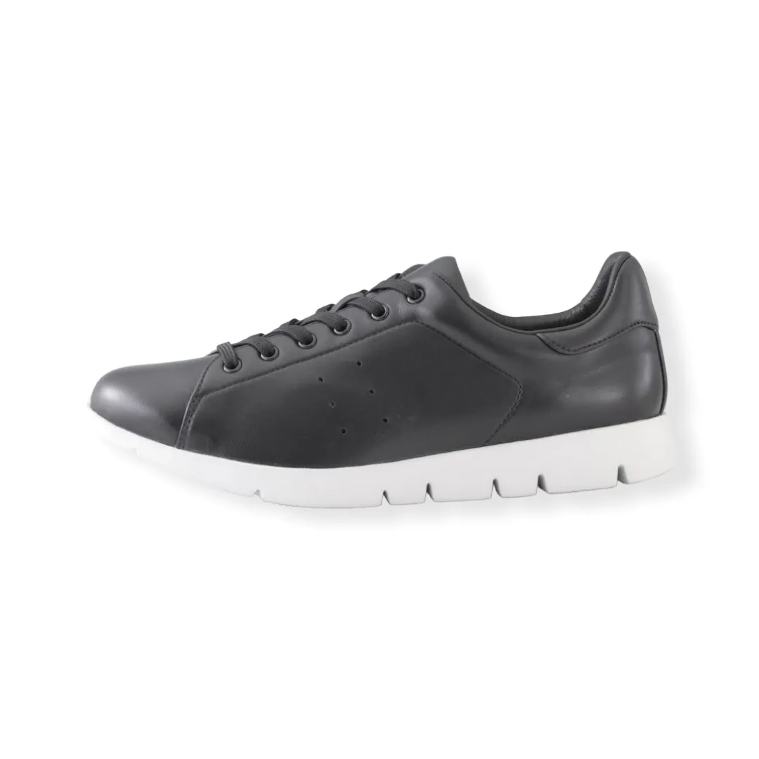 Sheepskin basic light-weight lace-up sneakers  #FJ071