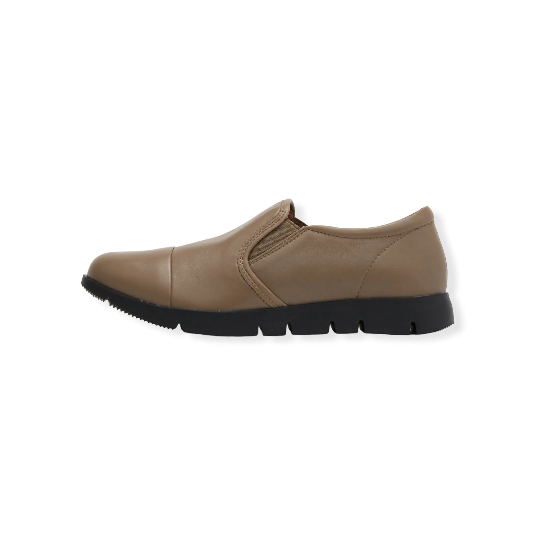 Sheepskin soft and ultra lightweight side-gore slip-on sneakers #FJ023