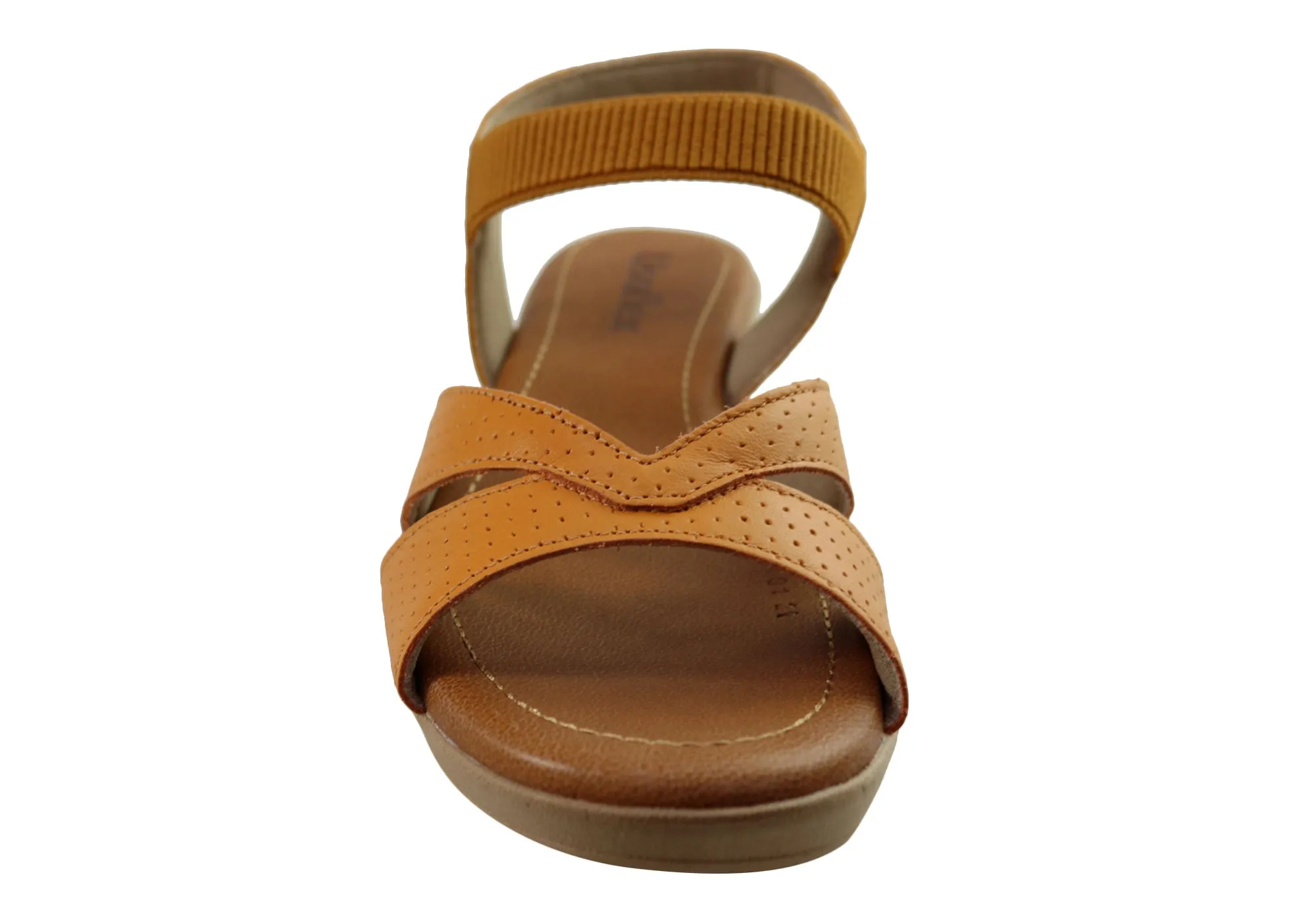 Usaflex Aloha Womens Comfortable Leather Sandals Made In Brazil