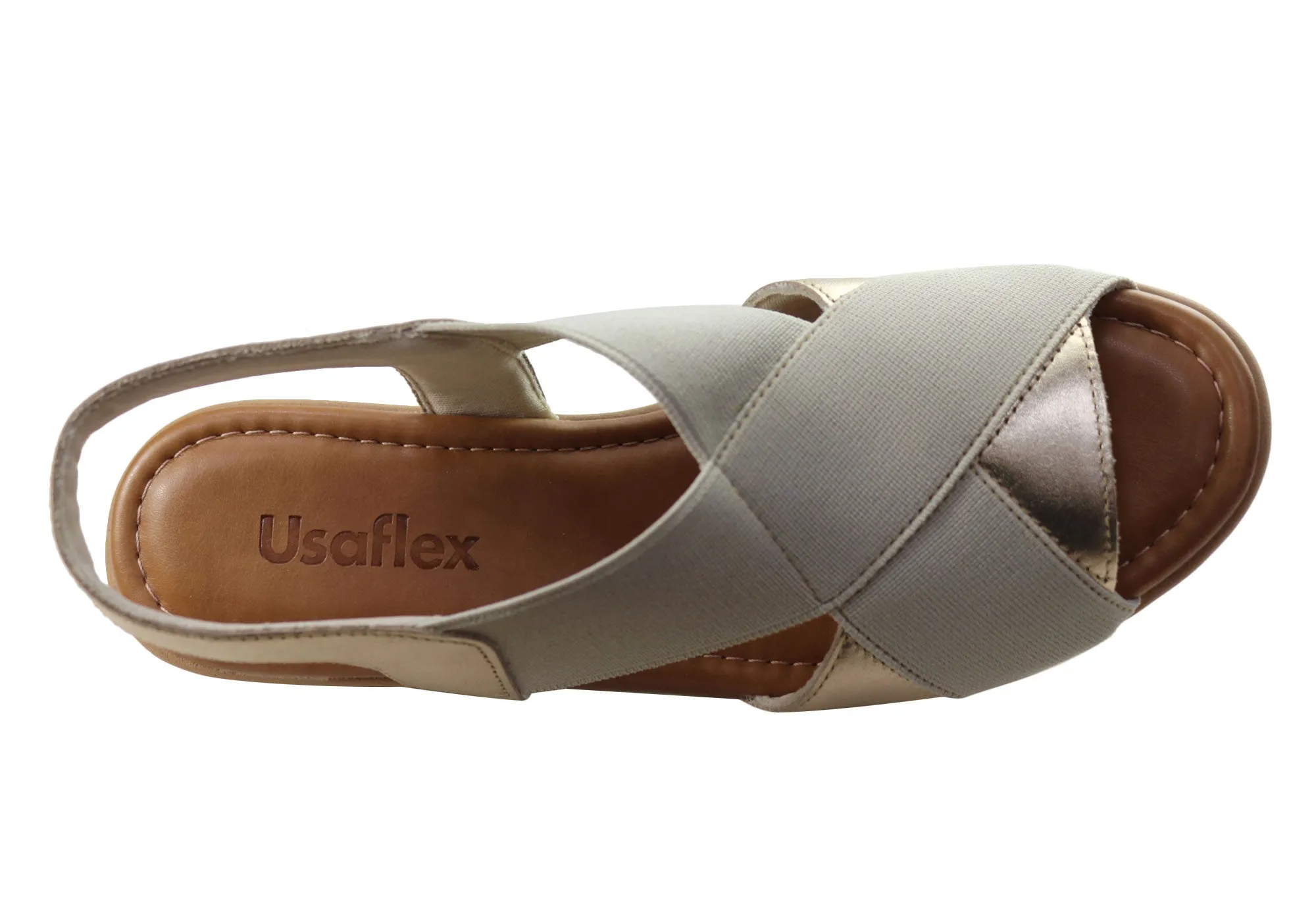 Usaflex Leigh Womens Comfortable Sandals Made In Brazil