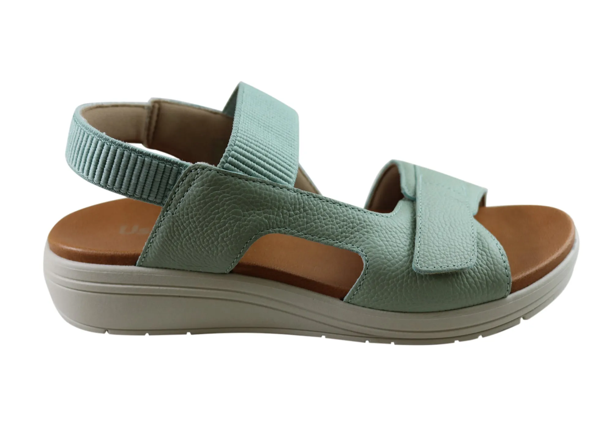 Usaflex Toka Womens Comfortable Leather Sandals Made In Brazil