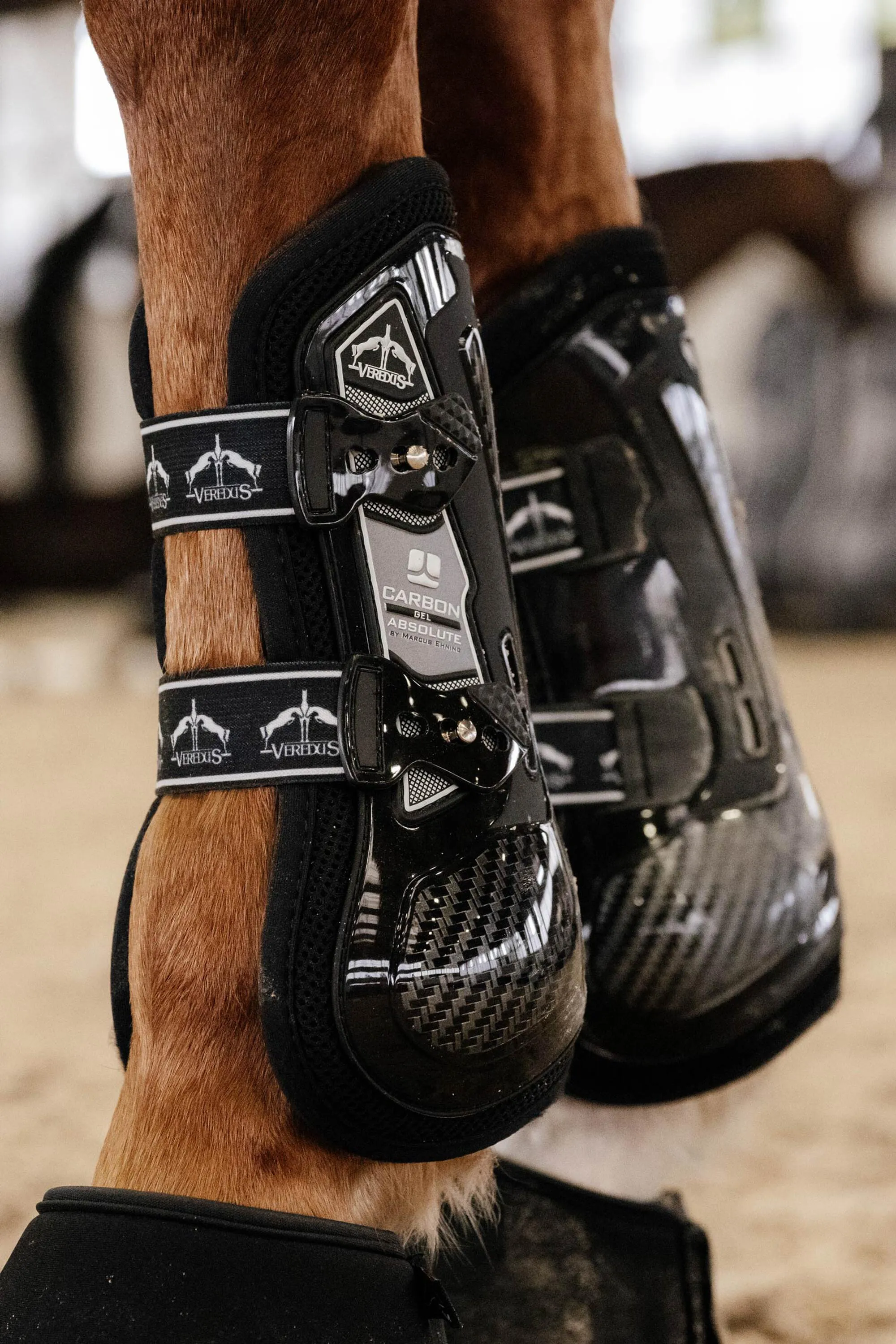 Veredus Carbon Gel Absolute Tendon Boots Black