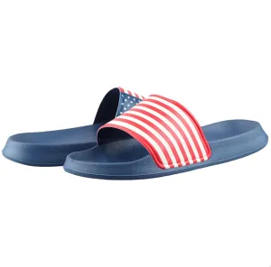 Vizari USA SS Slides VZSS10016 BLUE/RED/WHITE